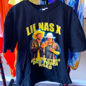 Lil Nas and Billy Ray Graphic tee
